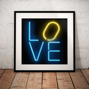 
            
                Load image into Gallery viewer, LOVE - Blue/Yellow
            
        