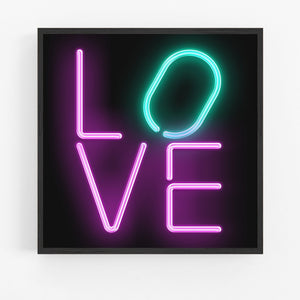 LOVE - Neon Pink/Green - Super Seconds Sale Price!