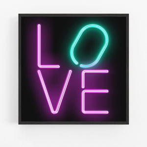 LOVE - Pink/Green